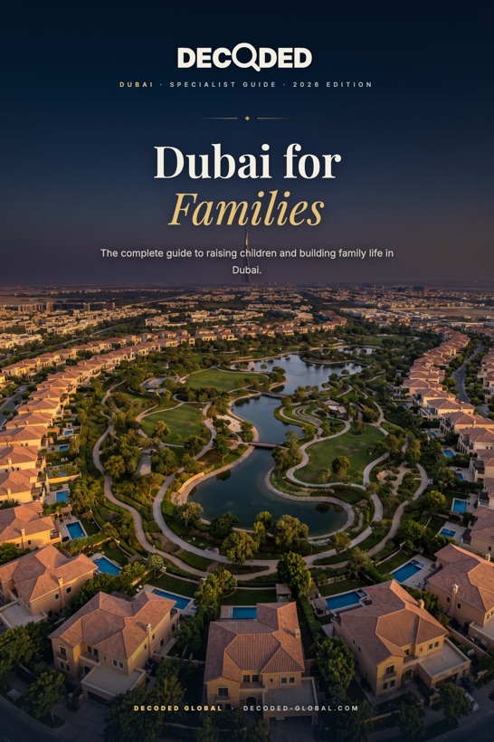 Dubai for Families cover
