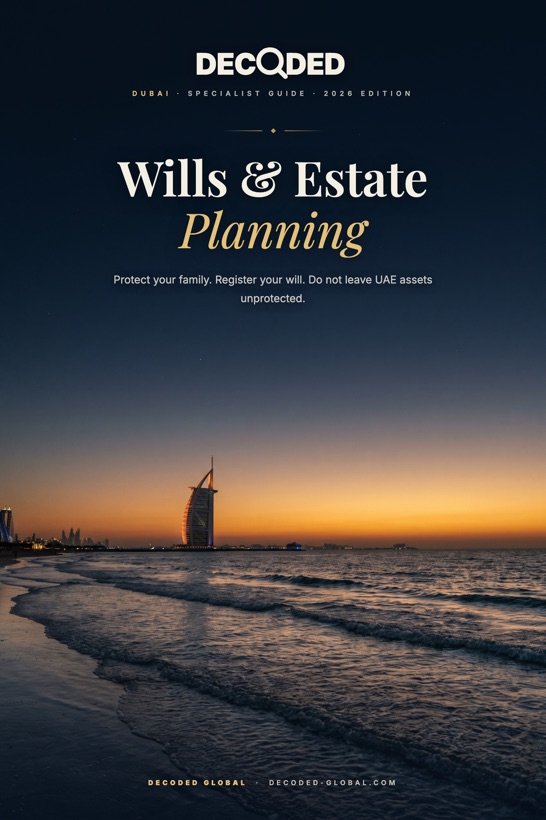 Wills & Estate Planning in Dubai cover